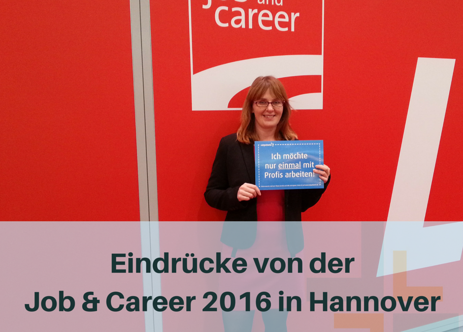 Personalmarketing auf der Job & Career 2016